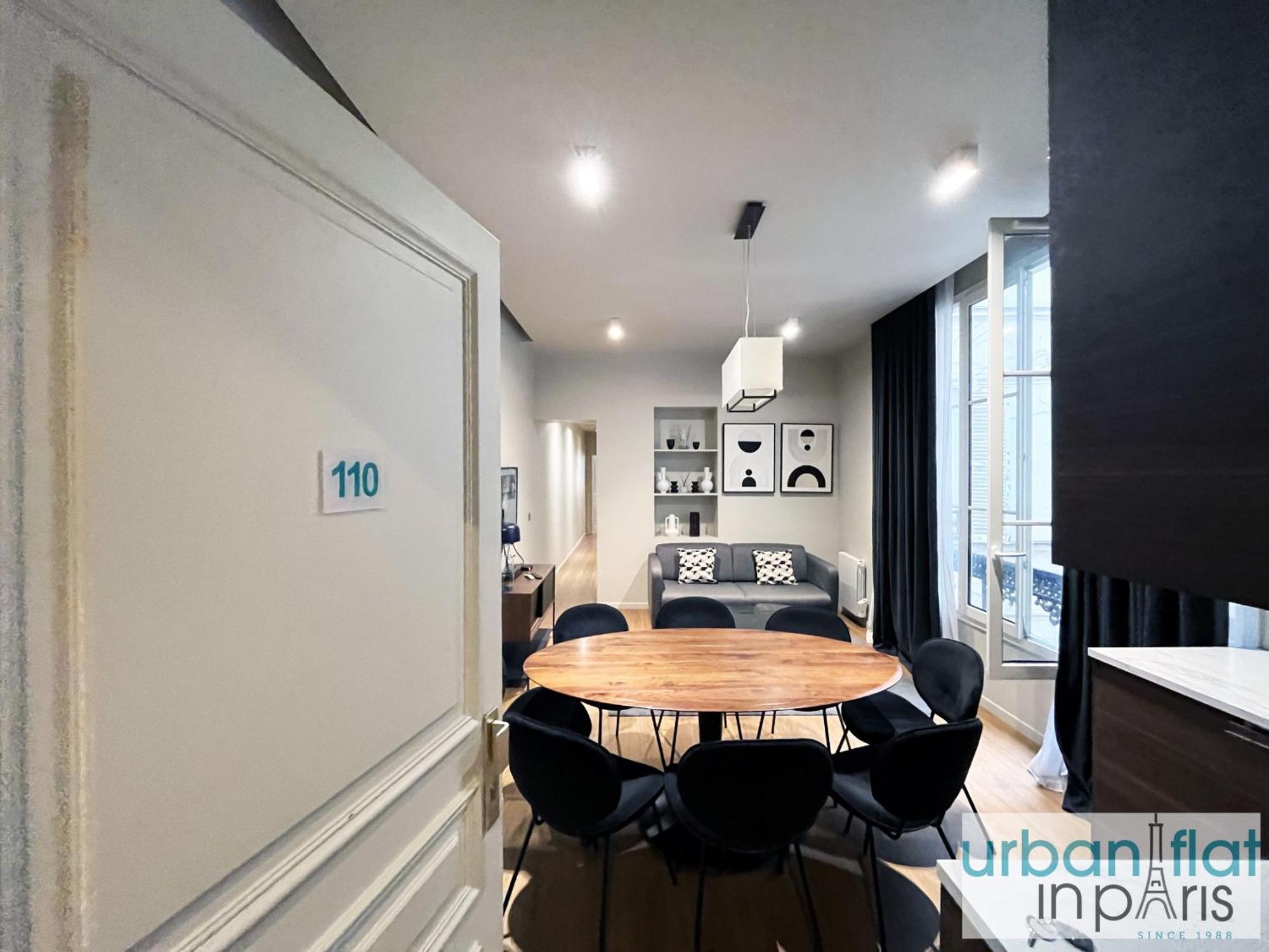 Urban Flat 110 - Luxury 3 Bedroom Near Galeries Lafayette *